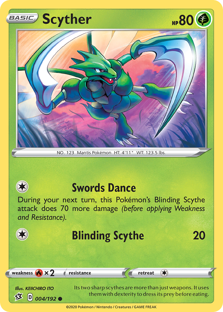 Rebel Clash Scyther #4/192