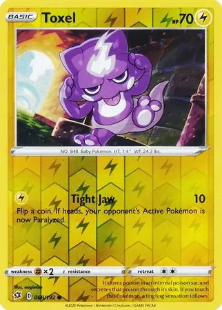 Rebel Clash Toxel #68/192 reverse holo