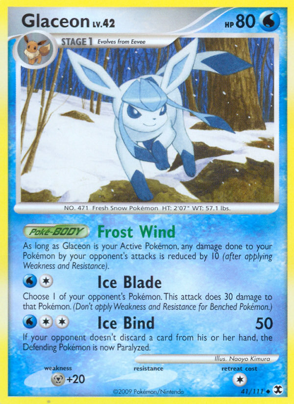 Rising Rivals Glaceon #41/111