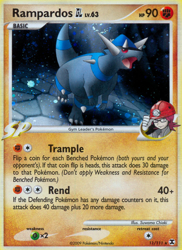 Rising Rivals Holo Rampardos GL #11/111
