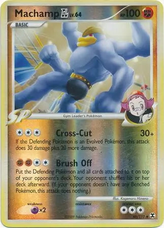 Rising Rivals Machamp GL #46/111 reverse holo