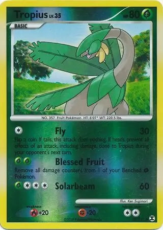 Rising Rivals Tropius #52/111 reverse holo