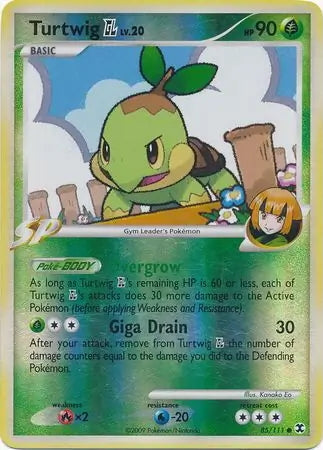 Rising Rivals Turtwig GL #85/111 reverse holo