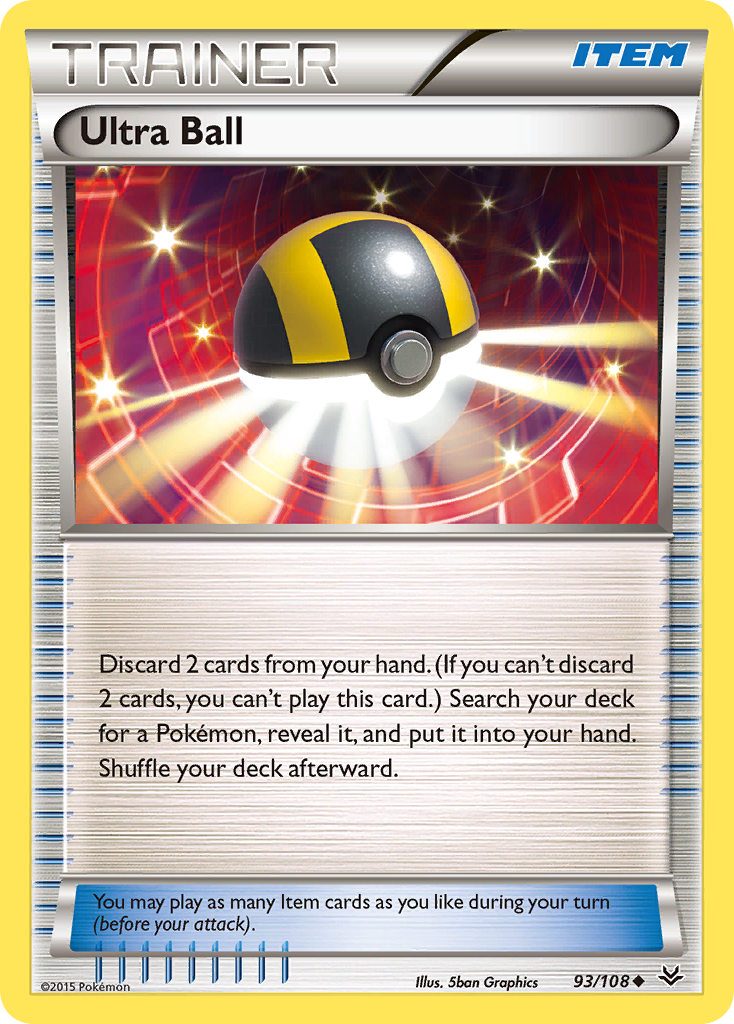 Roaring Skies Ultra Ball #93/108