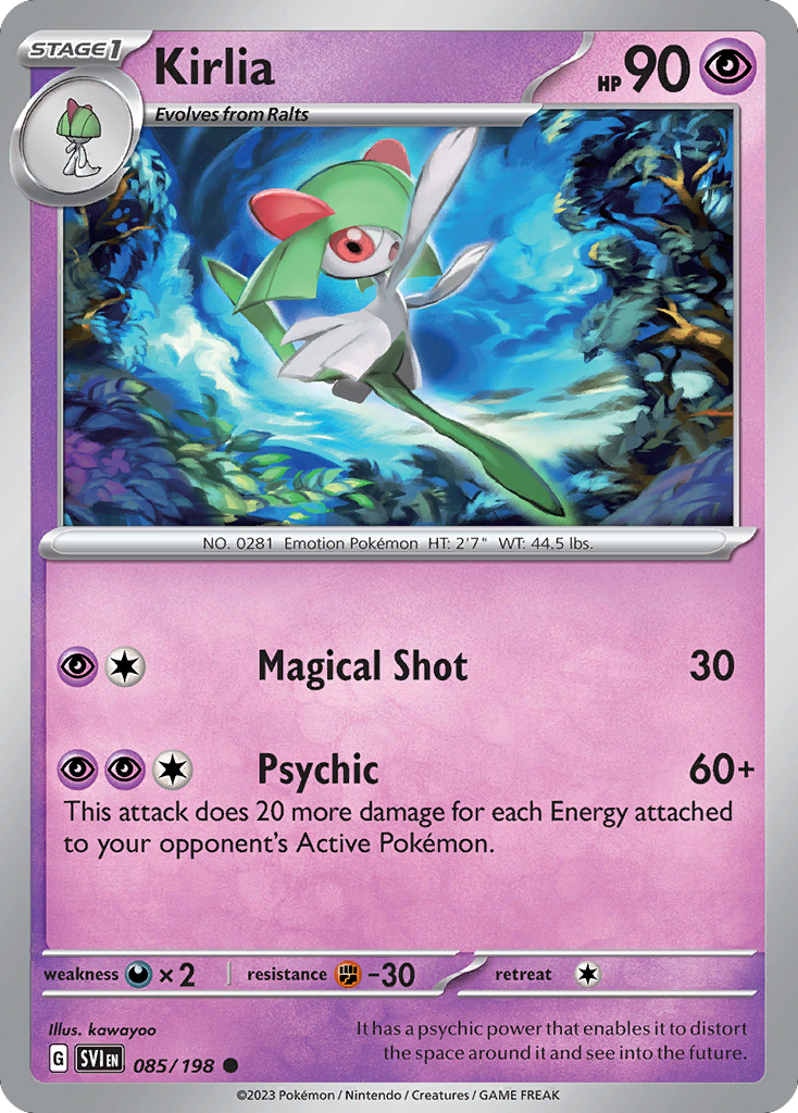 Scarlet & Violet Kirlia #85/198