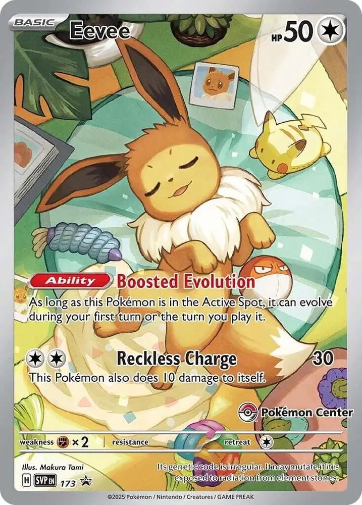 Scarlet & Violet Promo Eevee #173 Pokémon Center