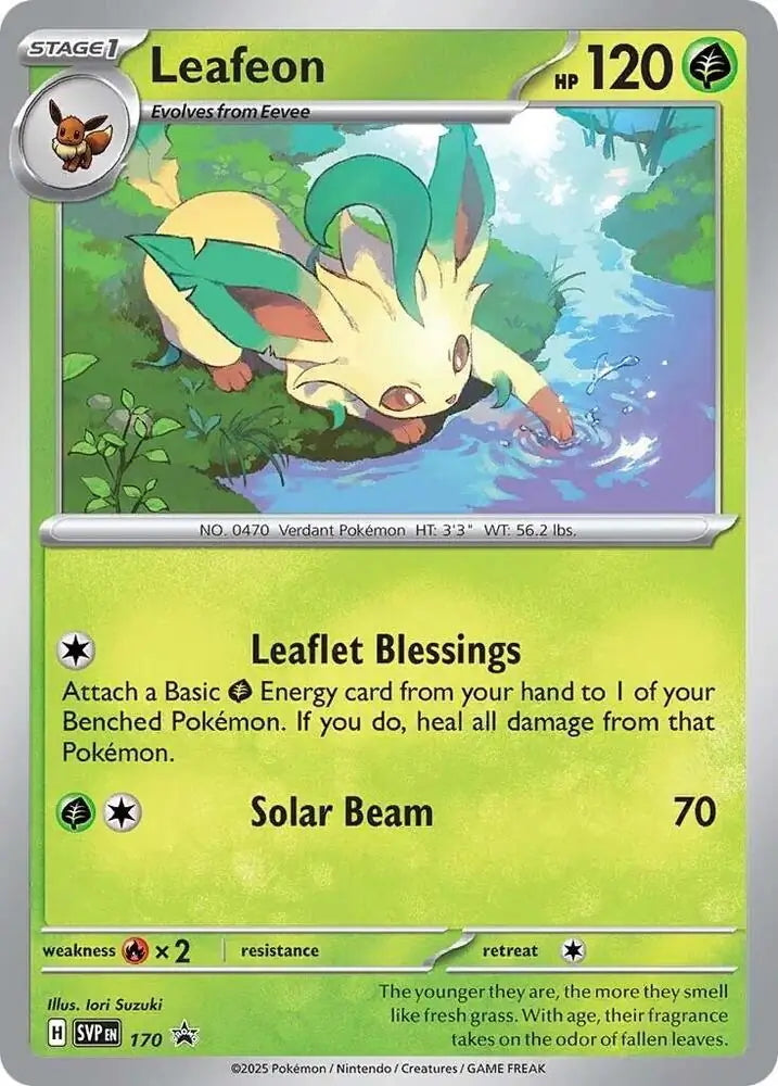 Scarlet & Violet Promo Leafeon #170