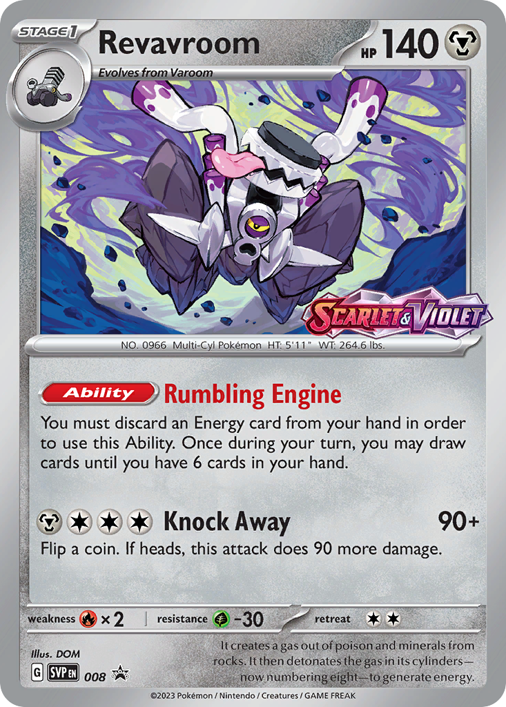 Scarlet & Violet Promo Revavroom #8