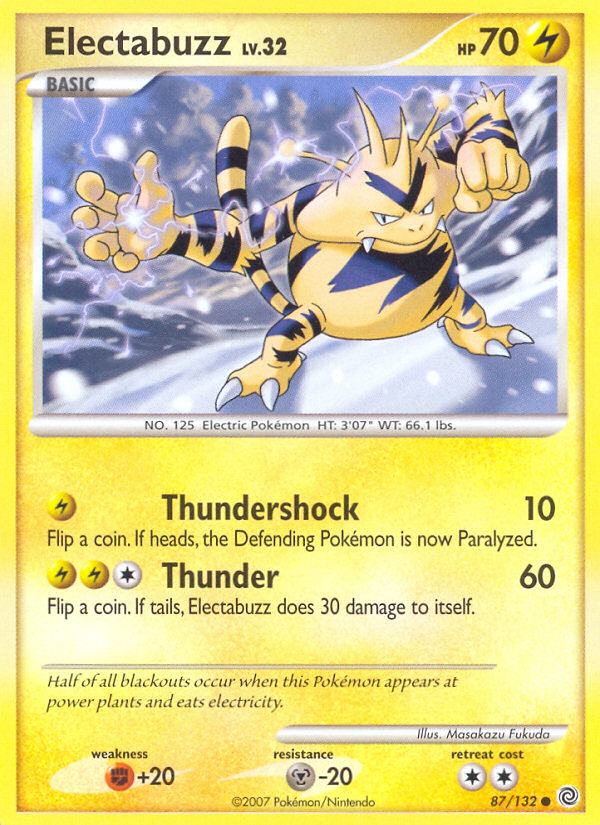 Secret Wonders Electabuzz #87/132