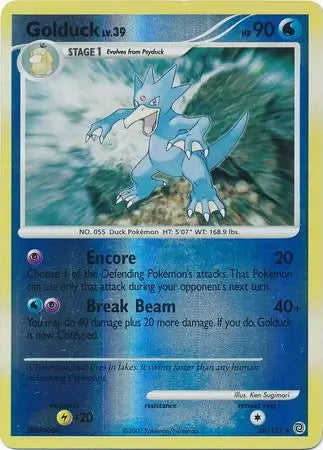 Secret Wonders Golduck #28/132 reverse holo