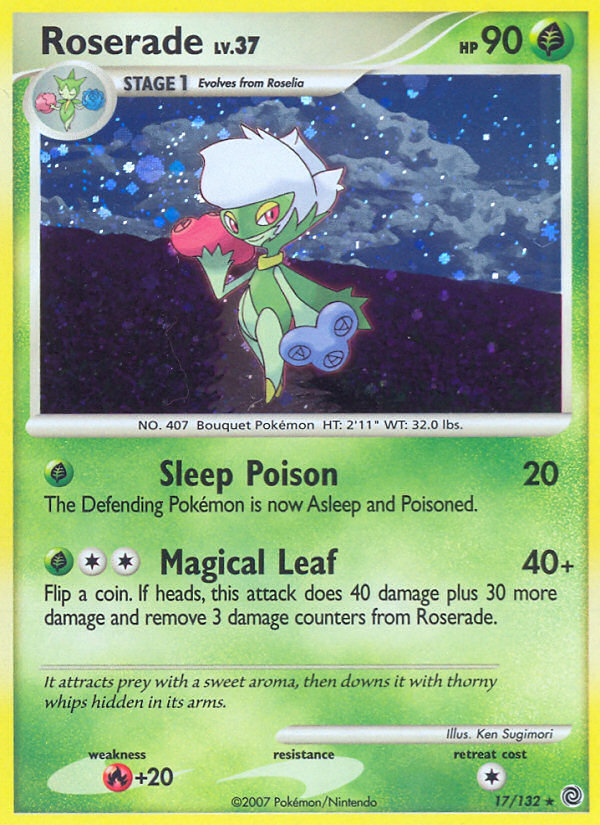 Secret Wonders Holo Roserade #17/132