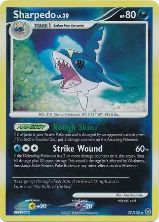 Secret Wonders Sharpedo #37/132 reverse holo