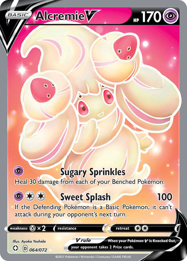 Shining Fates Alcremie V #64/72