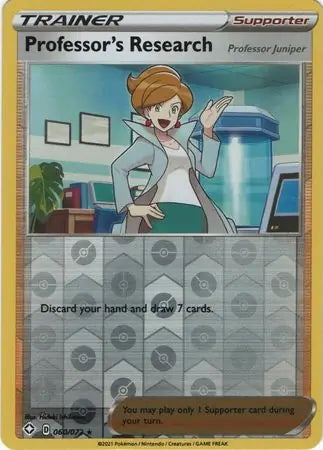 Shining Fates Professor’s Research #60/72 reverse holo
