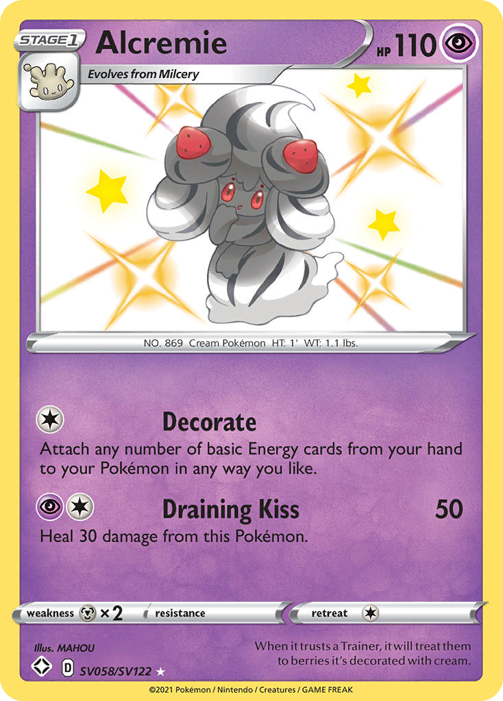 Shining Fates SV58/SV122 Alcremie