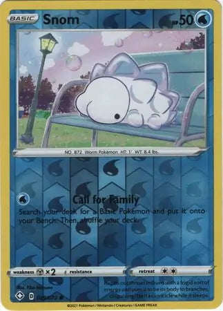 Shining Fates Snom #29/72 reverse holo