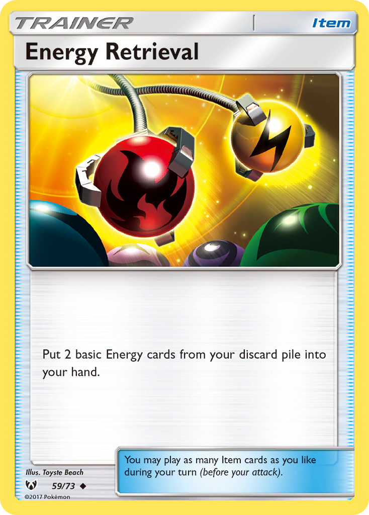 Shining Legends Energy Retrieval #59/73