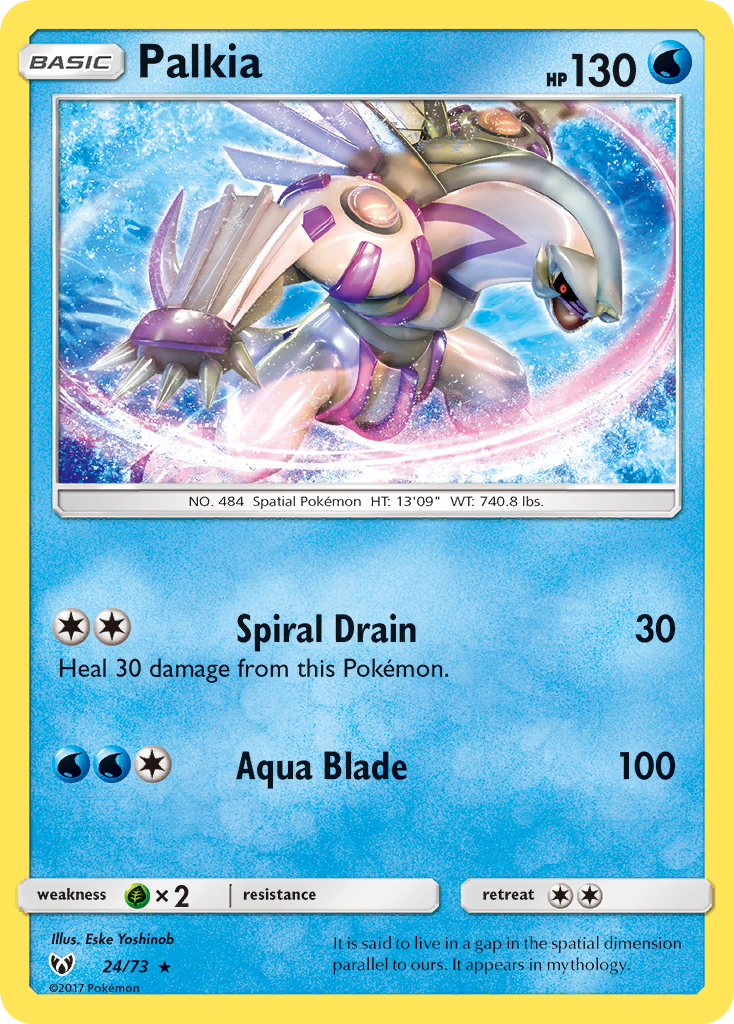 Shining Legends Holo Palkia #24/73