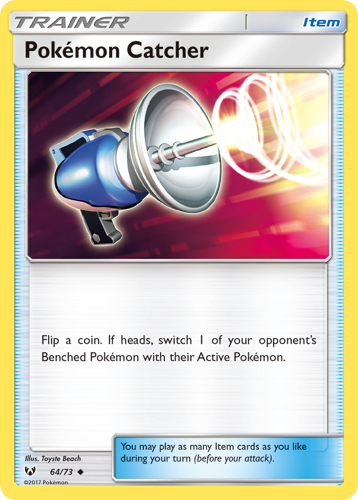 Shining Legends Pokémon Catcher #64/73