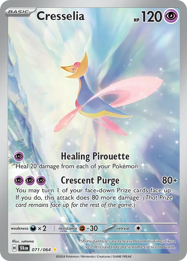 Shrouded Fable Cresselia #71/64