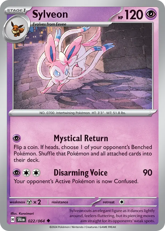 Shrouded Fable Sylveon #22/64