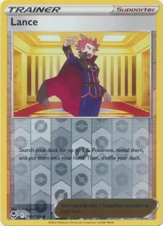 Silver Tempest Lance #159/195 reverse holo