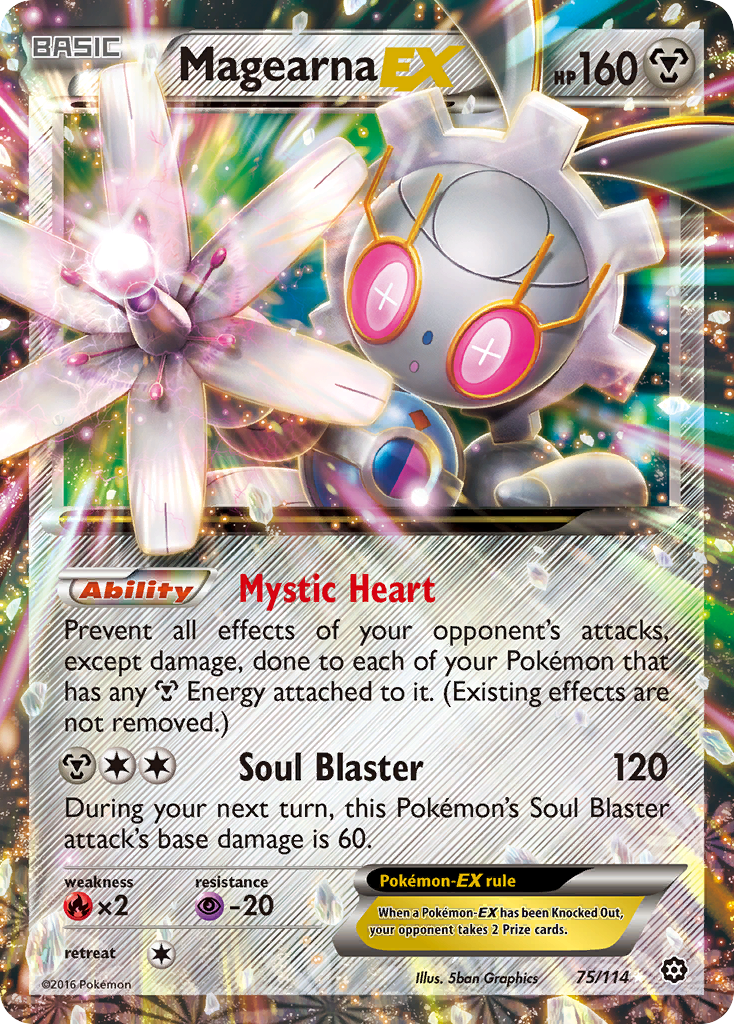 Steam Siege Magearna EX #75/114