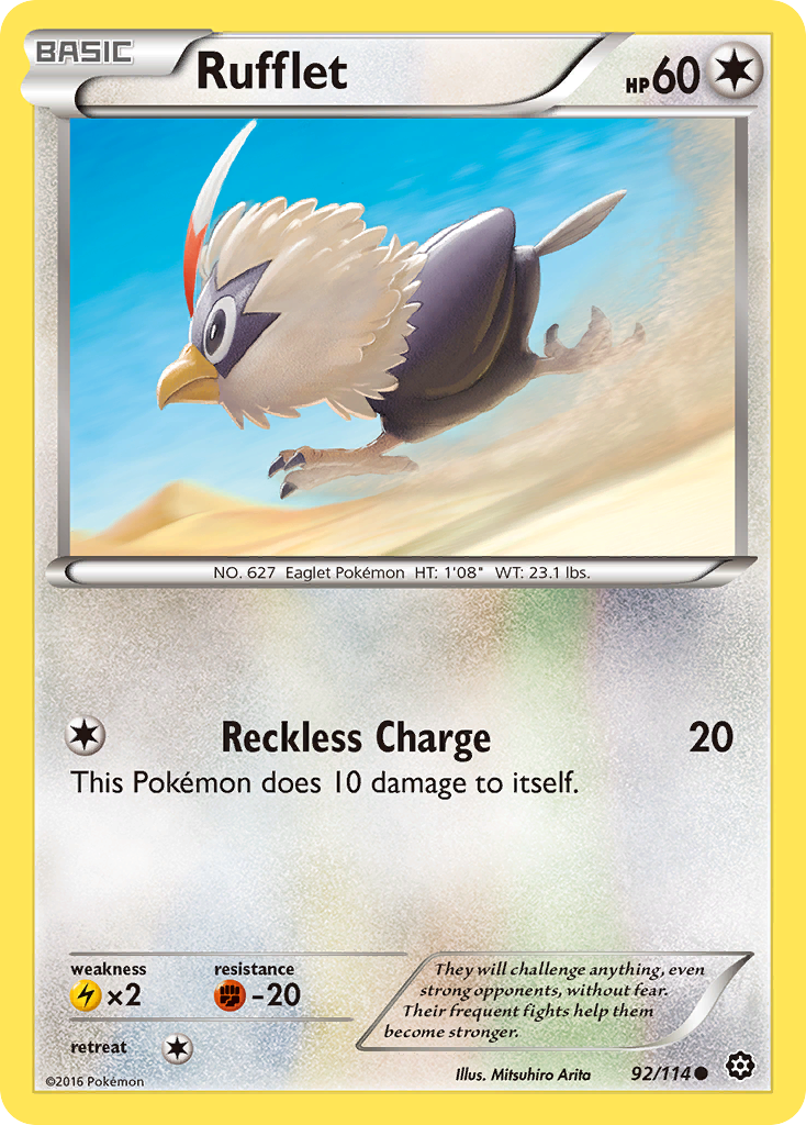 Steam Siege Rufflet #92/114