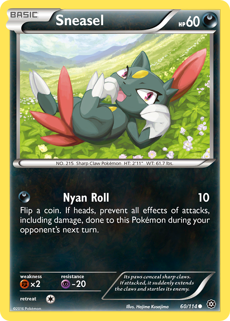 Steam Siege Sneasel #60/114