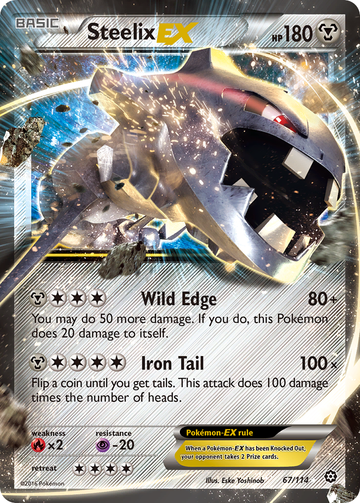 Steam Siege Steelix EX #67/114