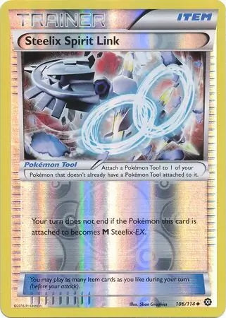 Steam Siege Steelix Spirit Link #106/114 reverse holo