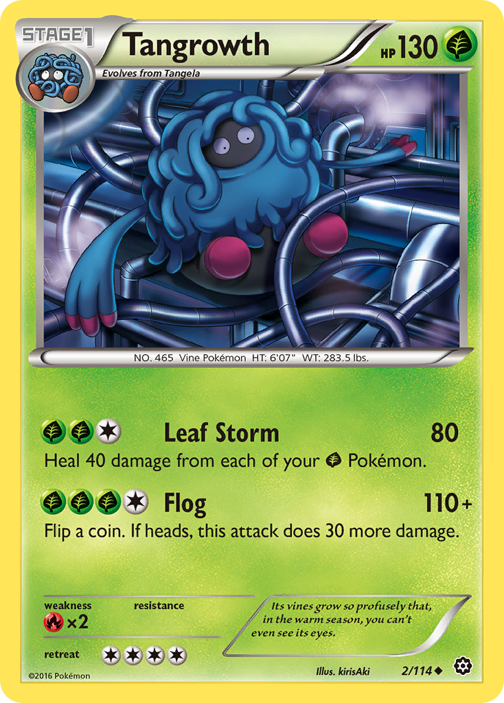 Steam Siege Tangrowth #2/114