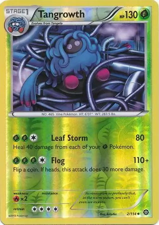 Steam Siege Tangrowth #2/114 reverse holo