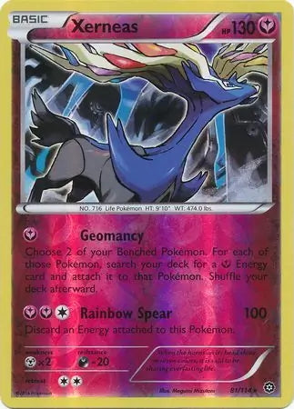Steam Siege Xerneas #81/114 reverse holo