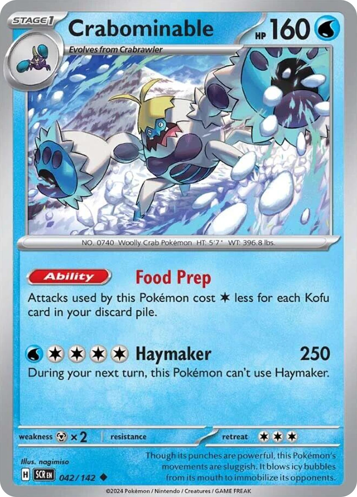 Stellar Crown Crabominable #42/142
