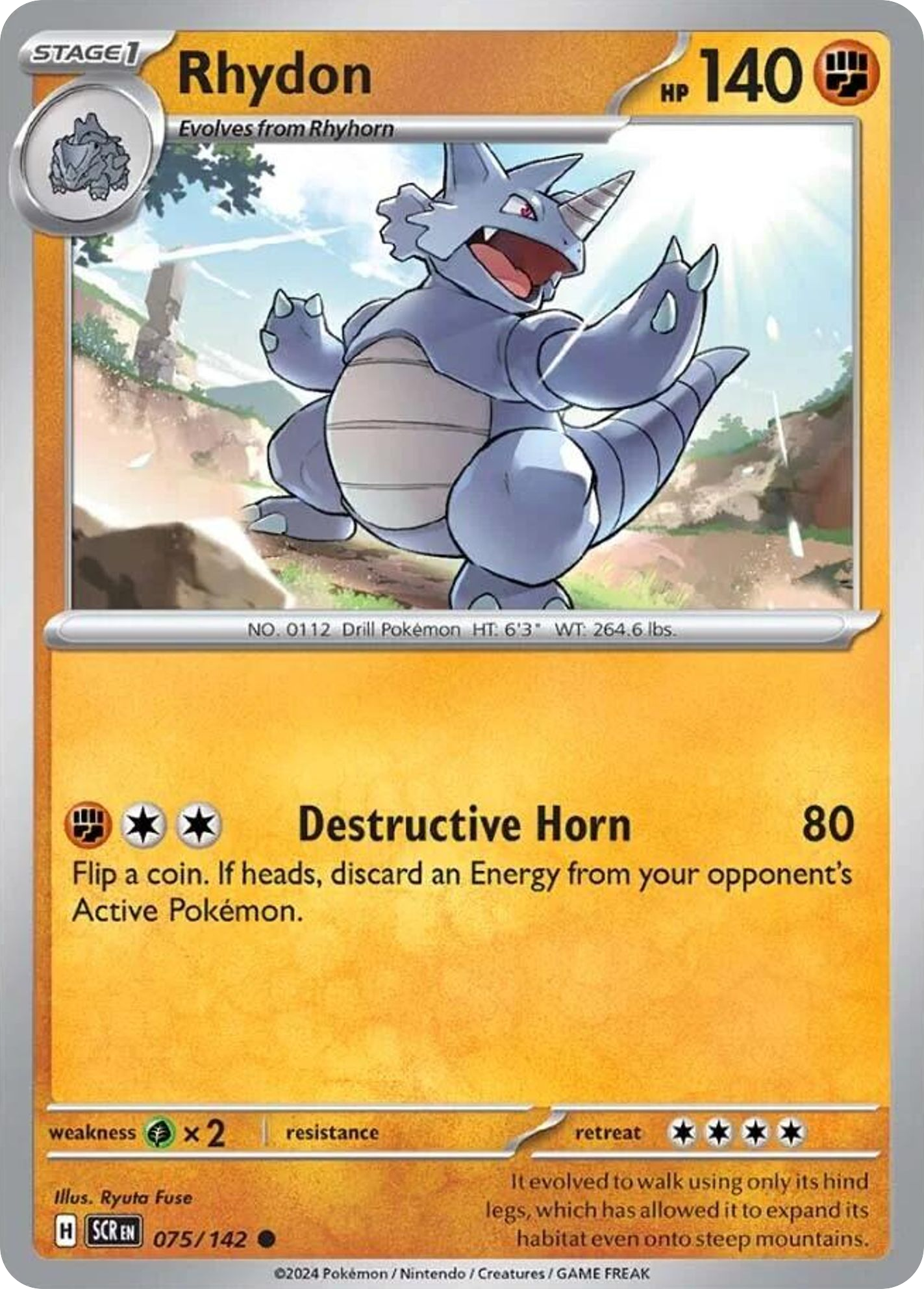 Stellar Crown Rhydon #75/142