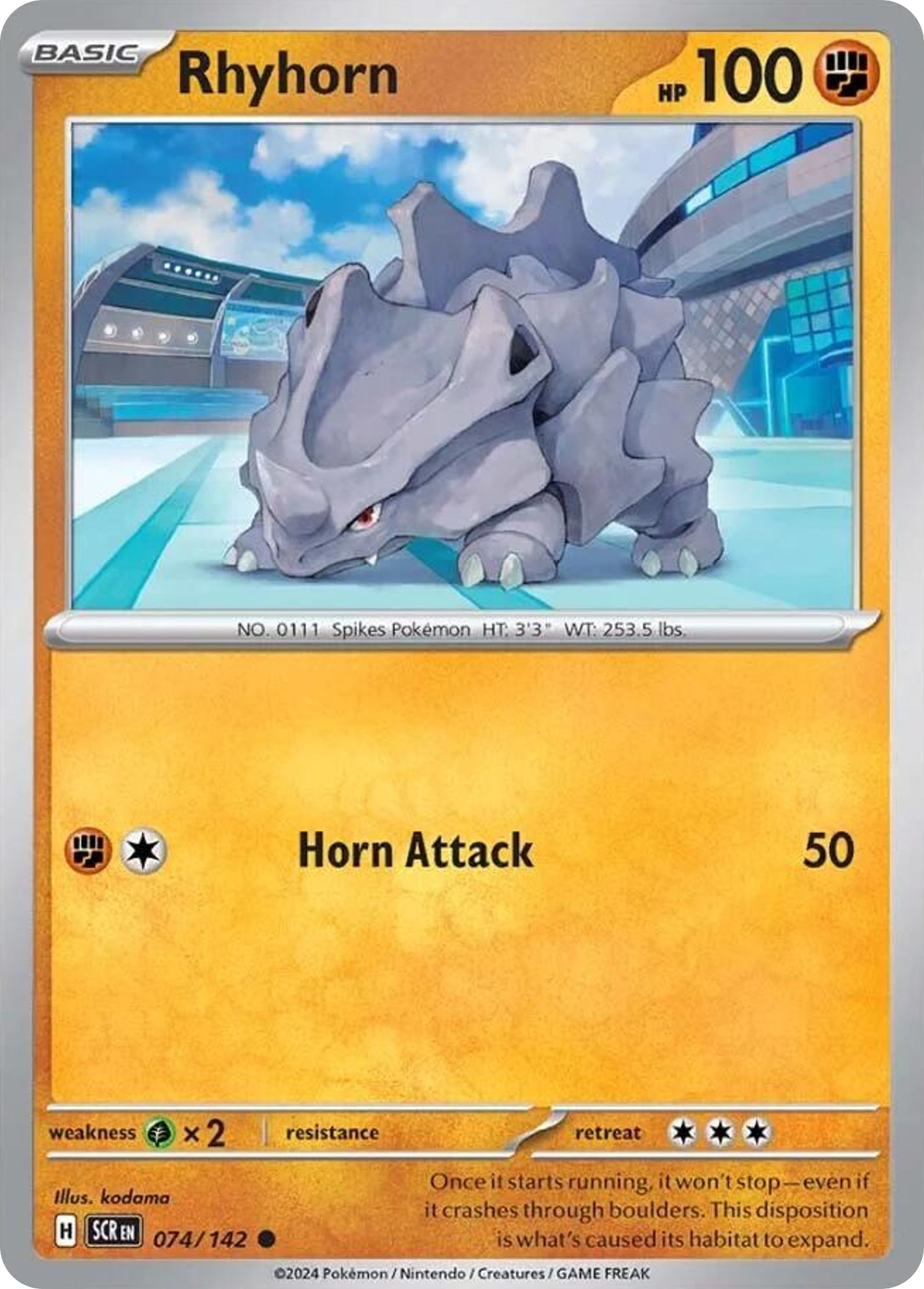 Stellar Crown Rhyhorn #74/142