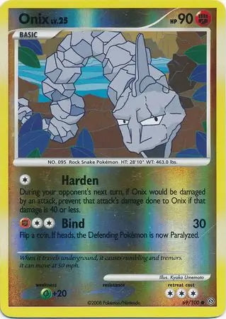 Stormfront Onix #69/100 reverse holo