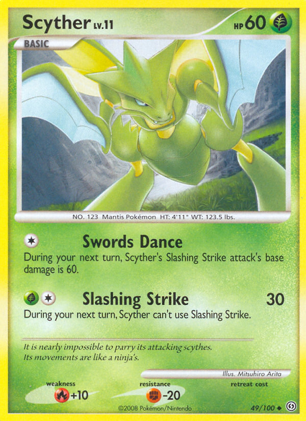 Stormfront Scyther #49/100