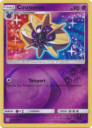 Sun & Moon Cosmoem #65/149 reverse holo