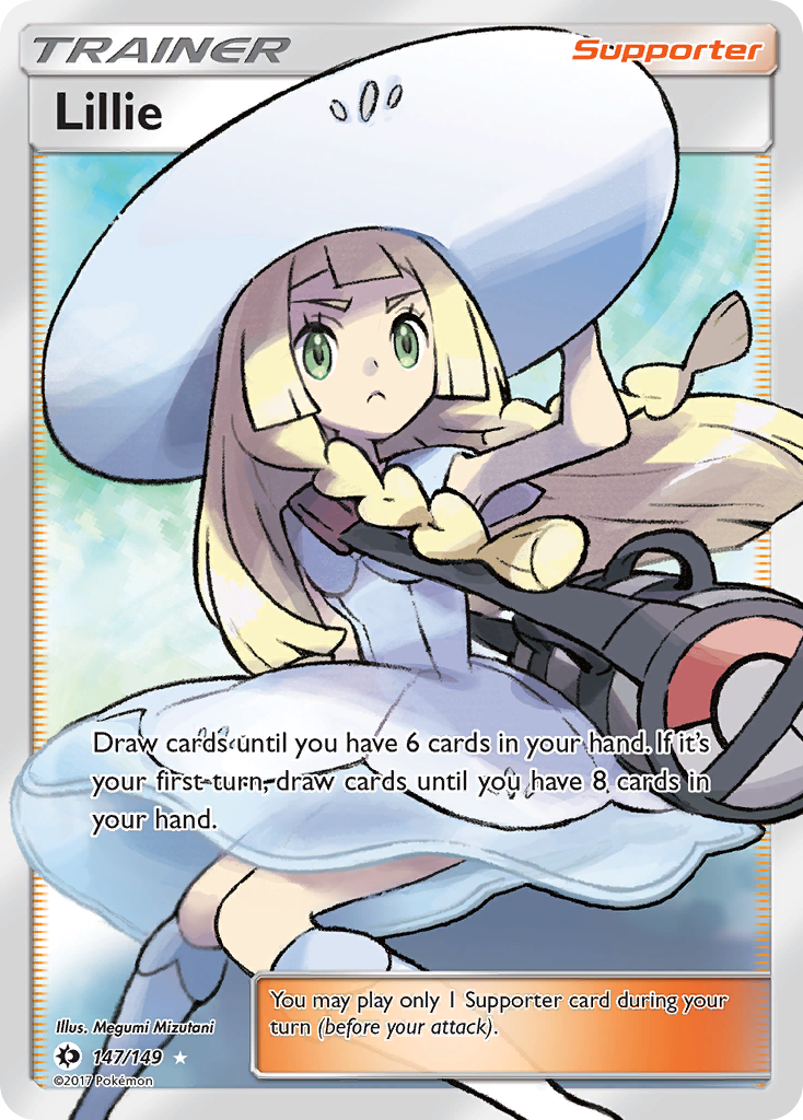 Sun & Moon Full Art Lillie #147/149
