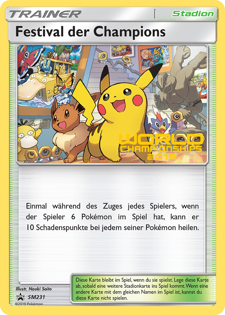 Sun & Moon Promo Champions Festival #231