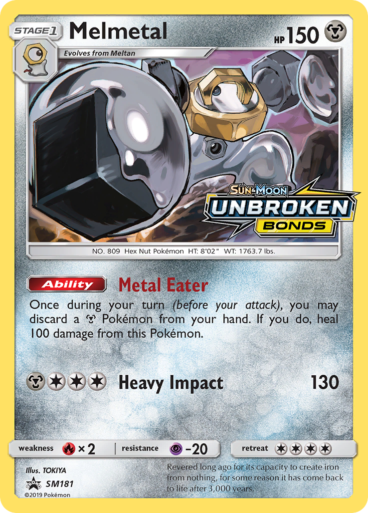Sun & Moon Promo Melmetal #181