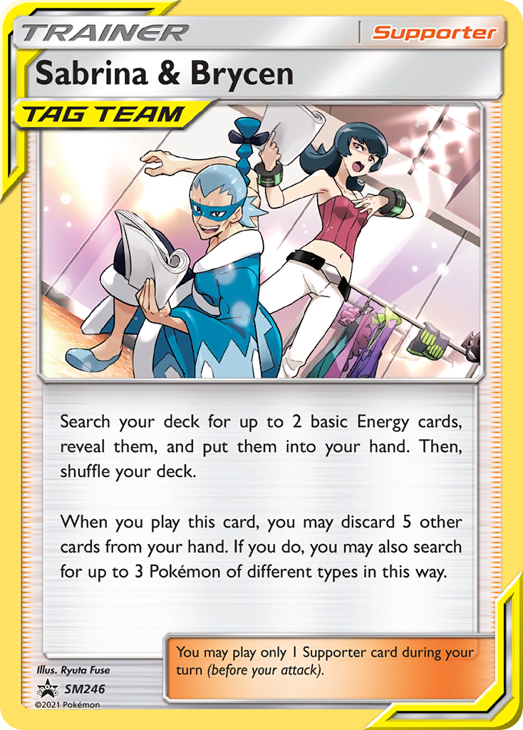 Sun & Moon Promo Sabrina & Brycen #246