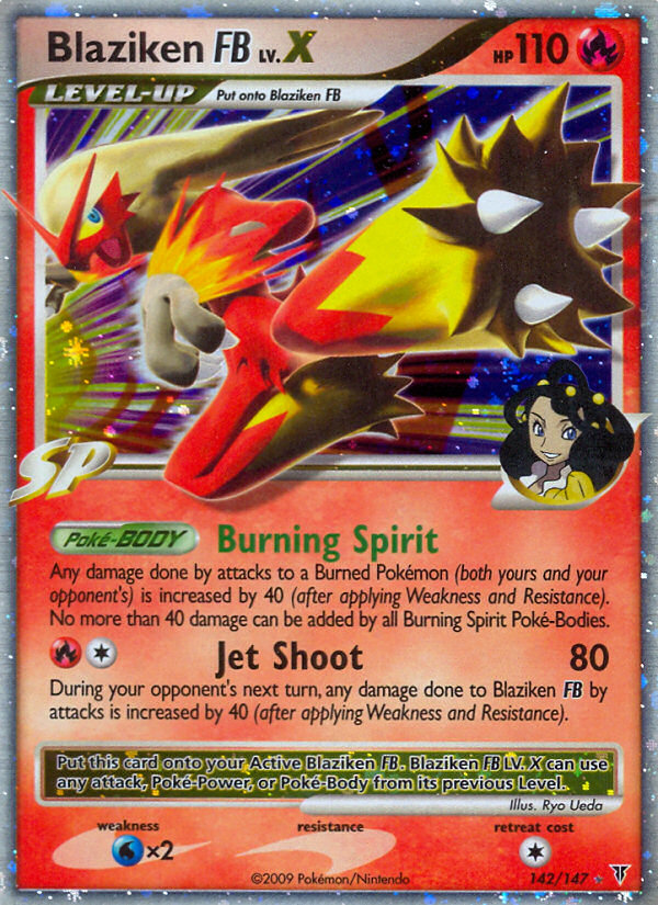 Supreme Victors Blaziken FB LV. X #142/147