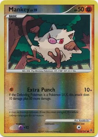 Supreme Victors Mankey #112/147 reverse holo