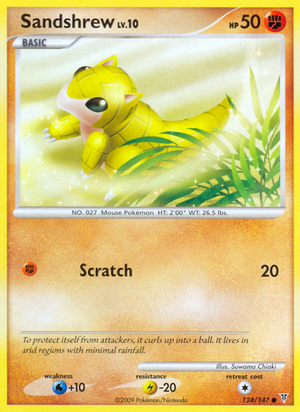 Supreme Victors Sandshrew #124/147