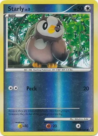 Supreme Victors Starly #129/147 reverse holo