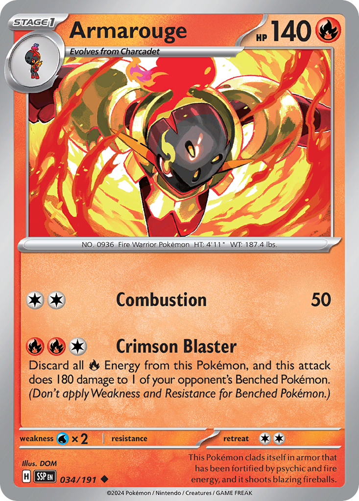 Surging Sparks Armarouge #34/191