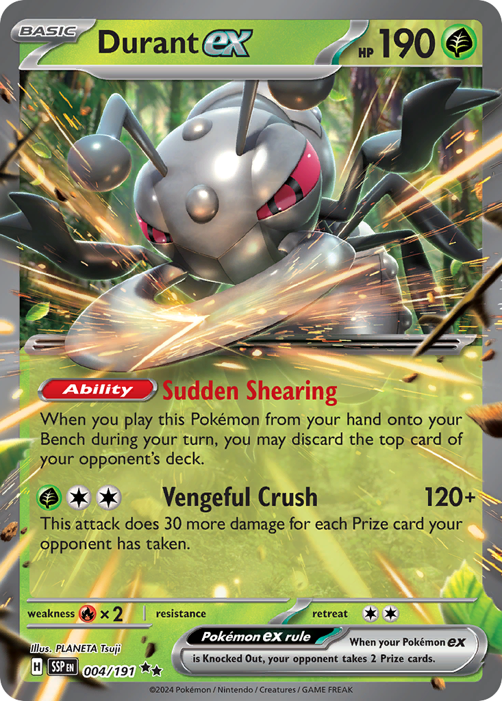 Surging Sparks Durant ex #4/191